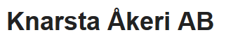 Knarsta Åkeri AB