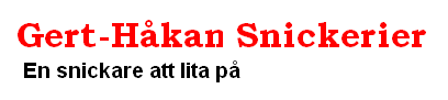 Gert Håkans Snickerier