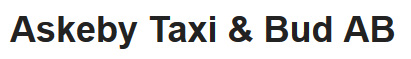 Askeby Taxi & Bud AB