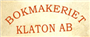 Bokmakeriet Klaton AB