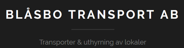 Blåsbo Transport AB