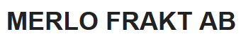 Merlo Frakt AB