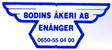 Eric Bodins Åkeri AB